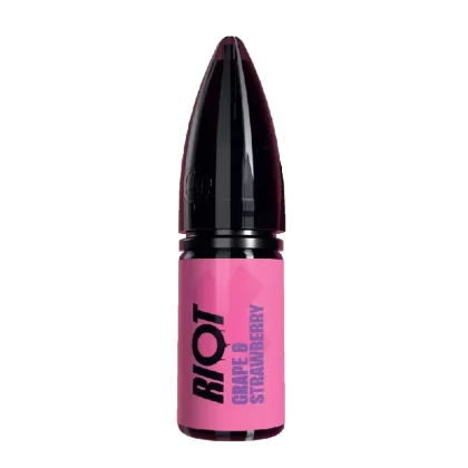 Riot X Nic Salt E-Liquid Grape & Strawberry - Nicotine Strength#20mg>10mg>5mg (A2C0A7)