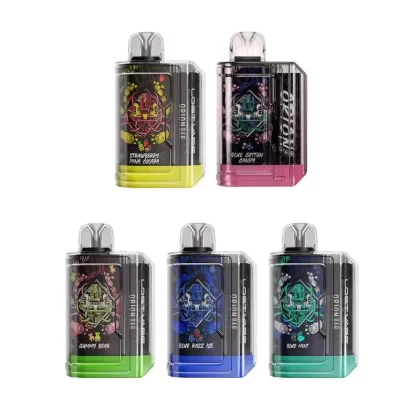 Lost Vape Orion Bar 7500 Dynamic Edition Disposable - Bama Slammer, Blue Cotton Candy (1B3DA8)