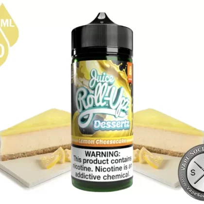 Lemon Cheesecake by Juice Roll Upz Dessertz 100ml - Vape Product, Vape Product
