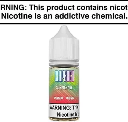 SUMMERADE BY CLAP BACK SALTS 30ML - Vapejuice