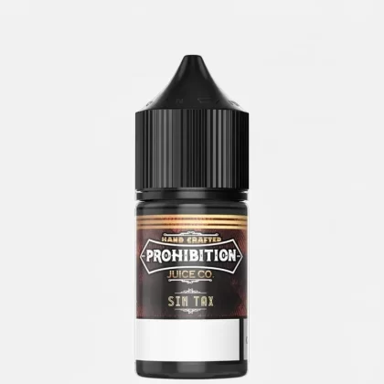 Sin Tax SALT – Prohibition Juice Co. – 30mL Made in USA Vape - Vape Product; Vape Product, Vape Product