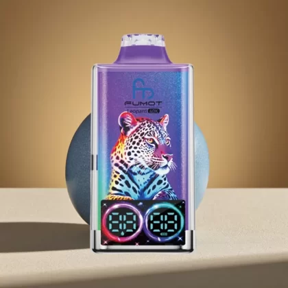 Fumot Leopard 40K Dual Mesh Disposable Vape with Type-C Charging & Digital Display Mr Blue