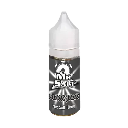 Mr Salt saltnic Black Jack Vape Juice - 10 Pack - 10mg