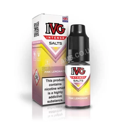 IVG Intense Pink Lemonade Nic Salt E-Liquid - Vapestreams Co