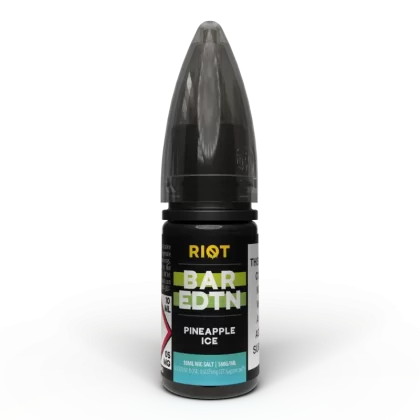 Pineapple Ice Nic Salt By Riot Squad BAR EDTN - 10mg
