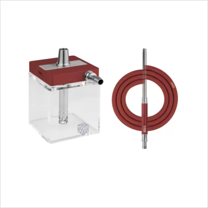 Shisha Hoob SubAtom Wine Red Stainless Steel - Uszczelka; Dzban (13FA37)