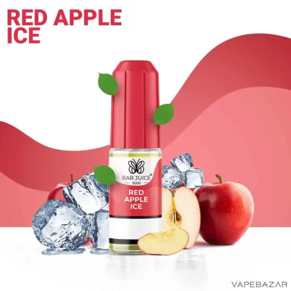 Bar Juice 5000 – Red Apple Ice – Nikotinfrei - Glycerin, Aromen