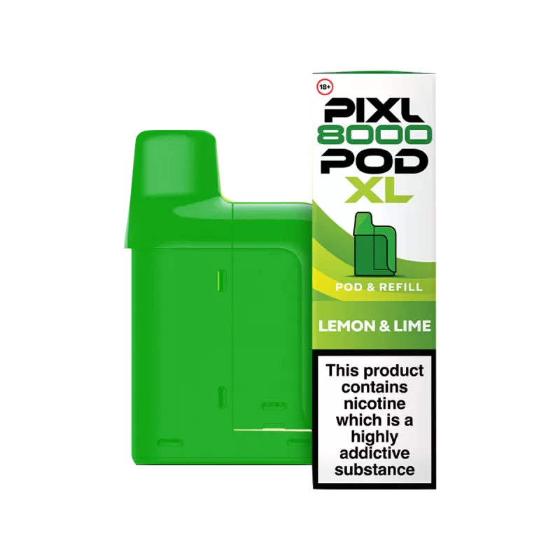Lemon & Lime Pixl 8000 Refill Pack - Vapeshop Co