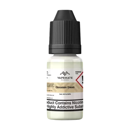 Vapemate Classic Cinnamon Cream 10ml - 18mg (Discontinued) - Ecigwizard