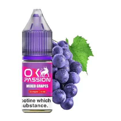 Mixed Grapes Ox Passion Nic Salt E-Liquid by Oxva