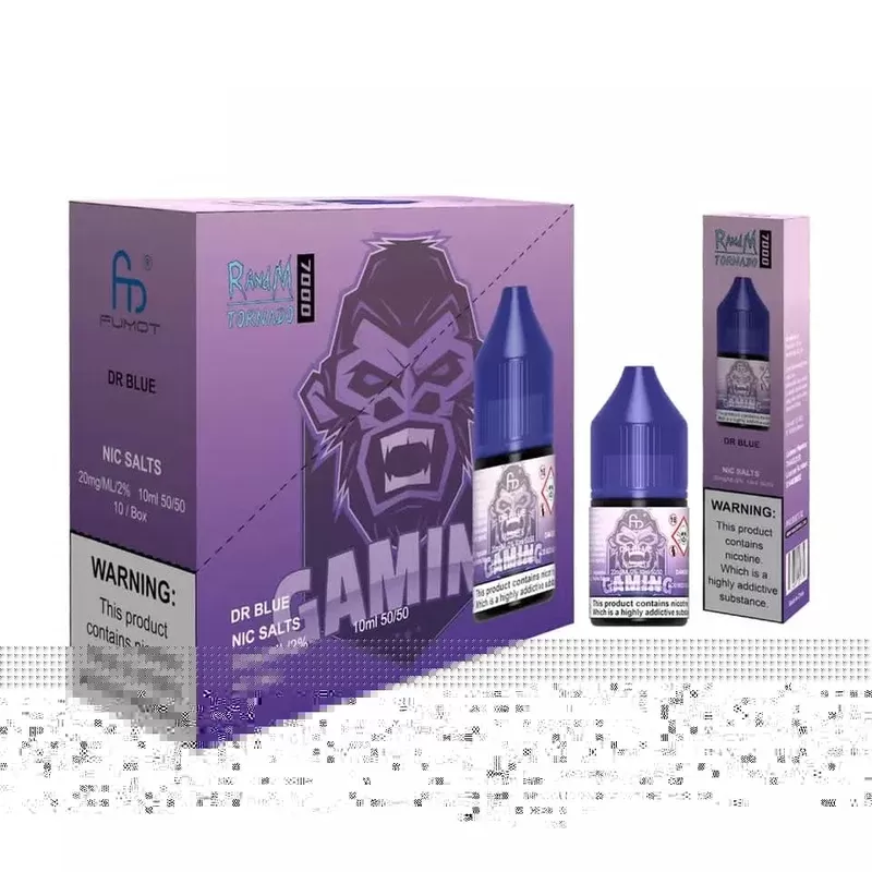 Dr Blue R&M Nic Salt E Liquid 10ml – 10mg/20mg