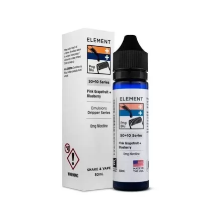 PINK GRAPEFRUIT & BLUEBERRY BY ELEMENT 50ML 80VG