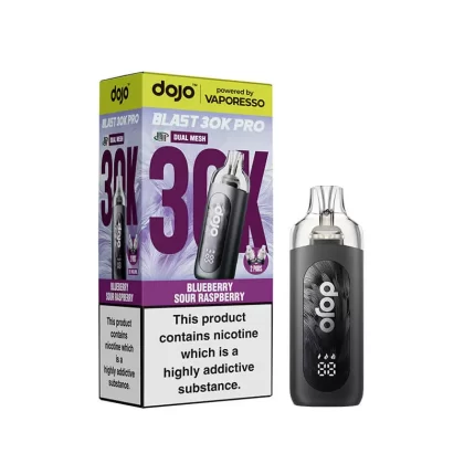 Vaporesso DOJO Blast 30K Pro Prefilled Pod Kit - Blueberry - Vapestore Co