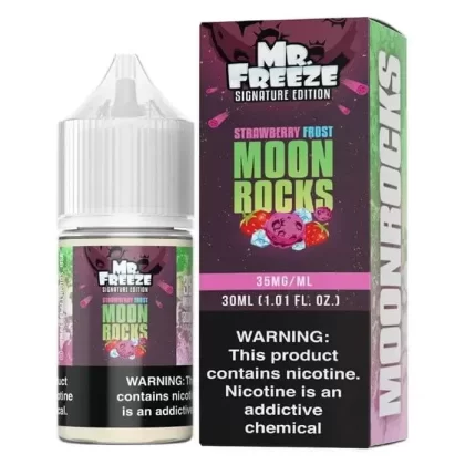 Moon Rocks Strawberry Frost Nicotine Salt by Mr. Freeze - Vape Product; Vape Product, Vape Product