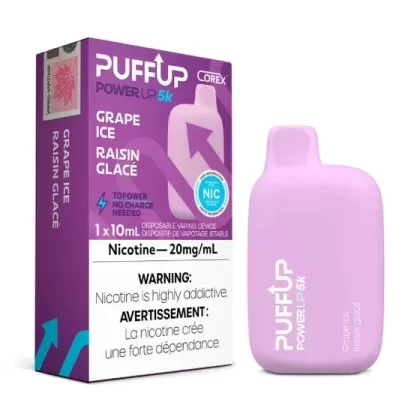 PUFF UP 5K – GRAPE ICED