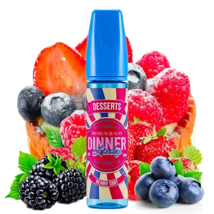 Dinner Lady Desserts – Berry Tart 50ml