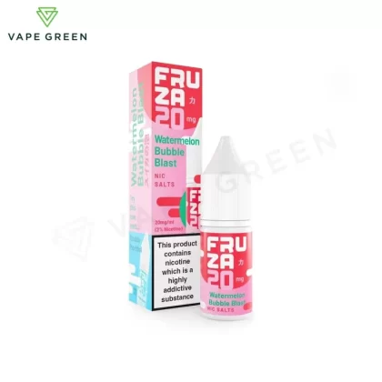 Watermelon Bubble Blast Nic Salt E-Liquid by Fruza - Eliquidsupply