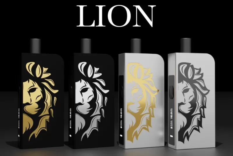 Lion Pod Mod Black/Silver – Hellvape x La Tabaccheria - Image 2