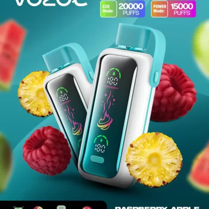 VOZOL VAPE STAR 20000 Razzberry Apple Watermelon Pineapple - Crownbar Vape