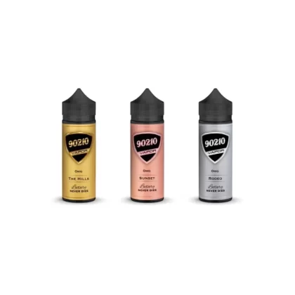 90210 Vapor 3 Bottle Bundle - 360mL (3x120mL); Vape Product, Vape Product; Vape Product