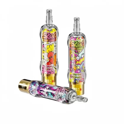 Bang Leader Stoll 520K DTL Shisha Hookah Vape 520000 Puffs - Random Flavors(Minimum 2 Pieces), Orange Soda; 0-5-nicotine, 0-8-nicotine