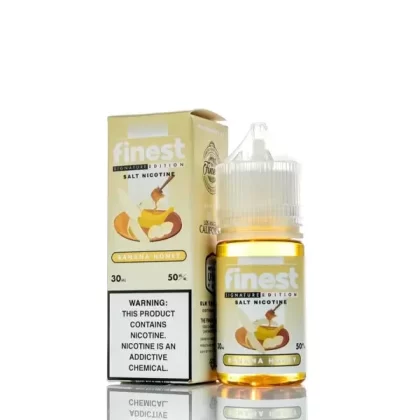 The Finest E-Liquid – Salt Nic Series – Signature Edition – Banana Honey – 30ml (DISCONTINUED)