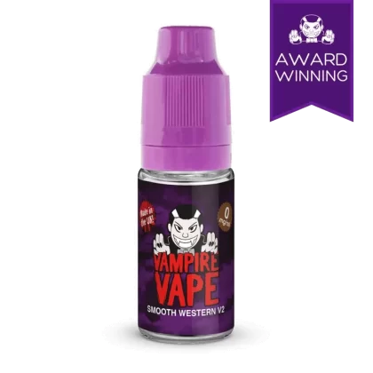 Smooth Western 10 X 10ml E-Liquid by Vampire Vape