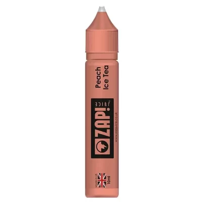 Zap! Juice 70/30 – Peach Ice Tea 10ml E-Liquid