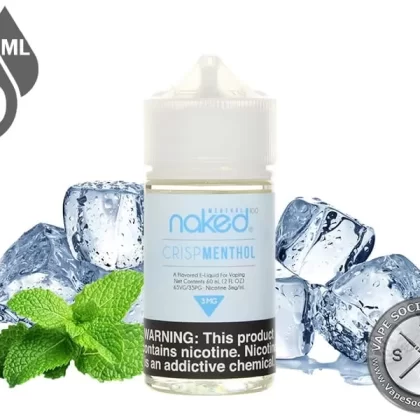 Crisp Menthol Naked 100 Menthol 60ml