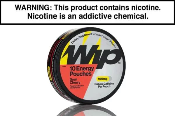 WIP CAFFEINE POUCHES - Cherry, Mint; Vape Product, Vape Product