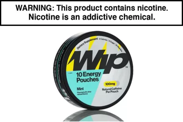 WIP CAFFEINE POUCHES - Cherry, Mint; Vape Product, Vape Product - Image 2