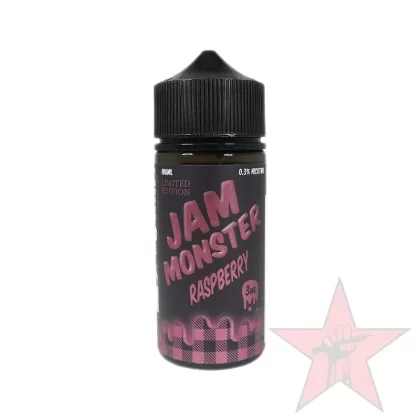 Jam Monster – Raspberry – 100mL - Nicotine (mg)#3>6