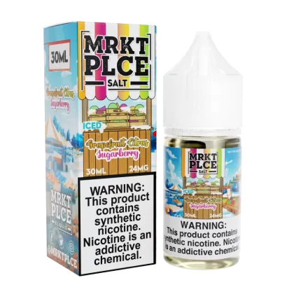 Iced Grapefruit Citrus Sugarberry by MRKT PLCE Salts 30mL - 48MG