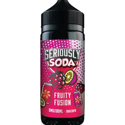 Fruity Fusion Seriously SODA E Liquid 120ml - 0mg