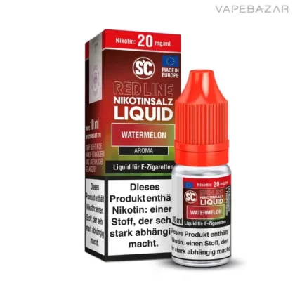 SC Red Line Nikotinsalz Liquid – Watermelon - 20mg/ml, Nikotinfrei