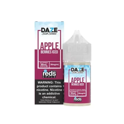 Reds Salt Series Apple Berries Iced eJuice - Vape Product; Vape Product, Vape Product; 7 Daze