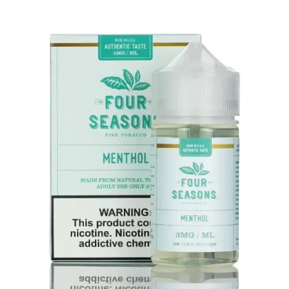 Four Seasons E-liquids - Menthol - 60ml - 3mg