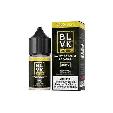 Sweet Tobacco (Caramel Tobacco) by BLVK Salt E-Liquid