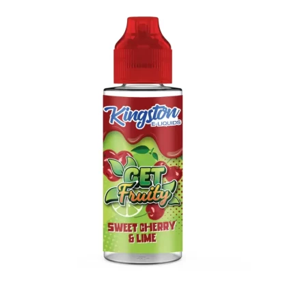 Sweet Cherry & Lime By Kingston Get Fruity E-Liquid 100ml Shortfill