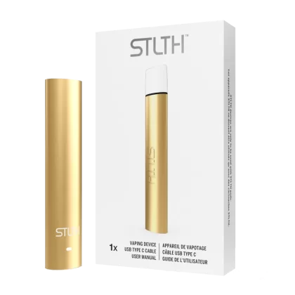 STLTH Device Type C - Gold Metal - Device (wholeseller) (SK) (6392FC)