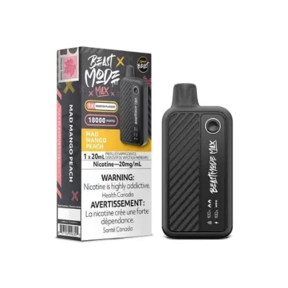 Flavour Beast Beast Mode Max 18K Disposable – 20ML – Mad Mango Peach