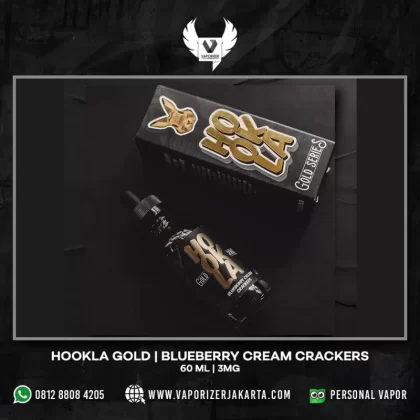 HOOKLA BLUEBERRY CREAM CRACKERS 60 ML - 3 mg / 100 ml