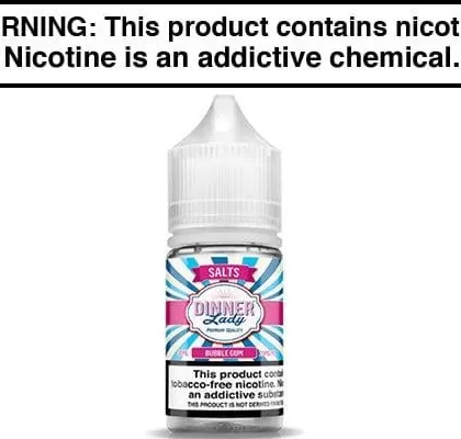 BUBBLEGUM BY DINNER LADY SALTS 30ML - Vapejuice