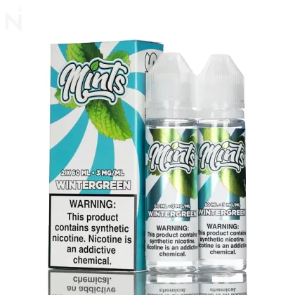 Mints E-Liquid - Wintergreen - 120mL - 6mg