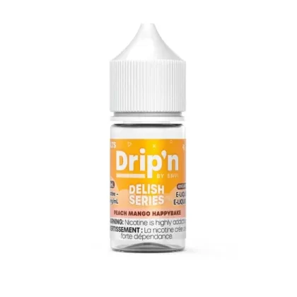 Envi Drip’n Delish E-Liquid – Peach Mango Happybake