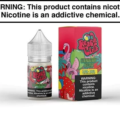 STRAWBERRY NECTAR BY BEACH CLUB SALTS 30ML - Vapejuice