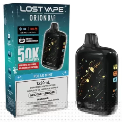 Lost Vape Orion Disposable Vape – 50K Puffs – Polar Mint