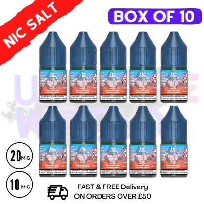 Ice Pop RandM Tornado 7000 Nic Salt BOX OF 10