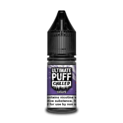 Ultimate Puff Chilled Grape 10ml Vape Juice - 10 Pack - Strength