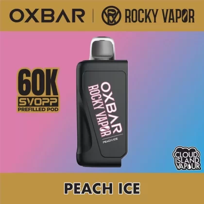 Rocky Vapor Oxbar Svopp 60K Pod Pack – Peach Ice